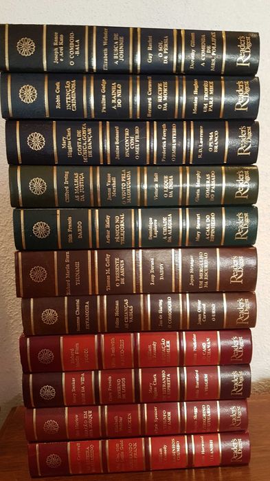 livros da reader´s digest e  da II guerra mundial