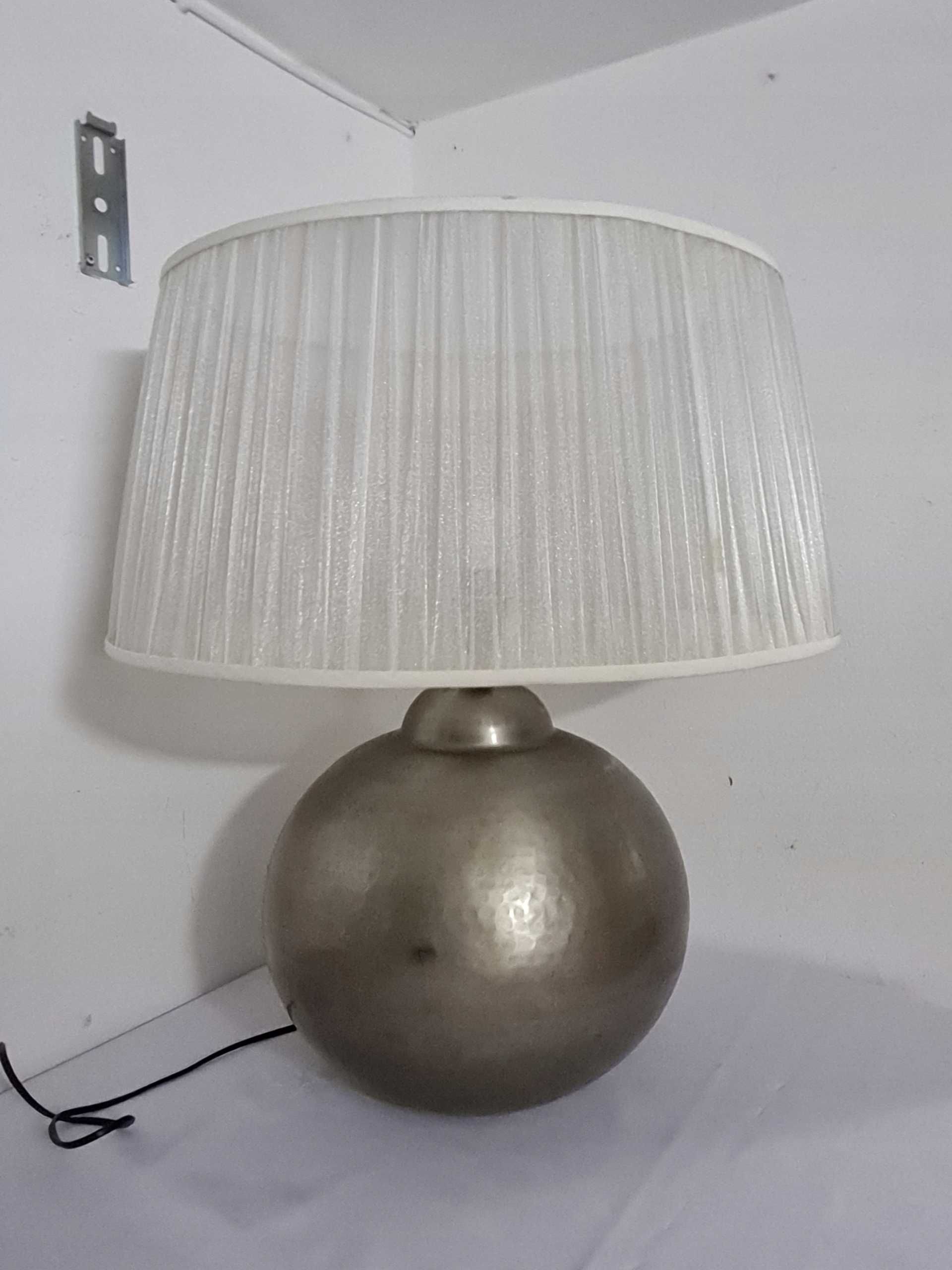 Metalowa Lampa w kształcie kuli- IKEA vintage