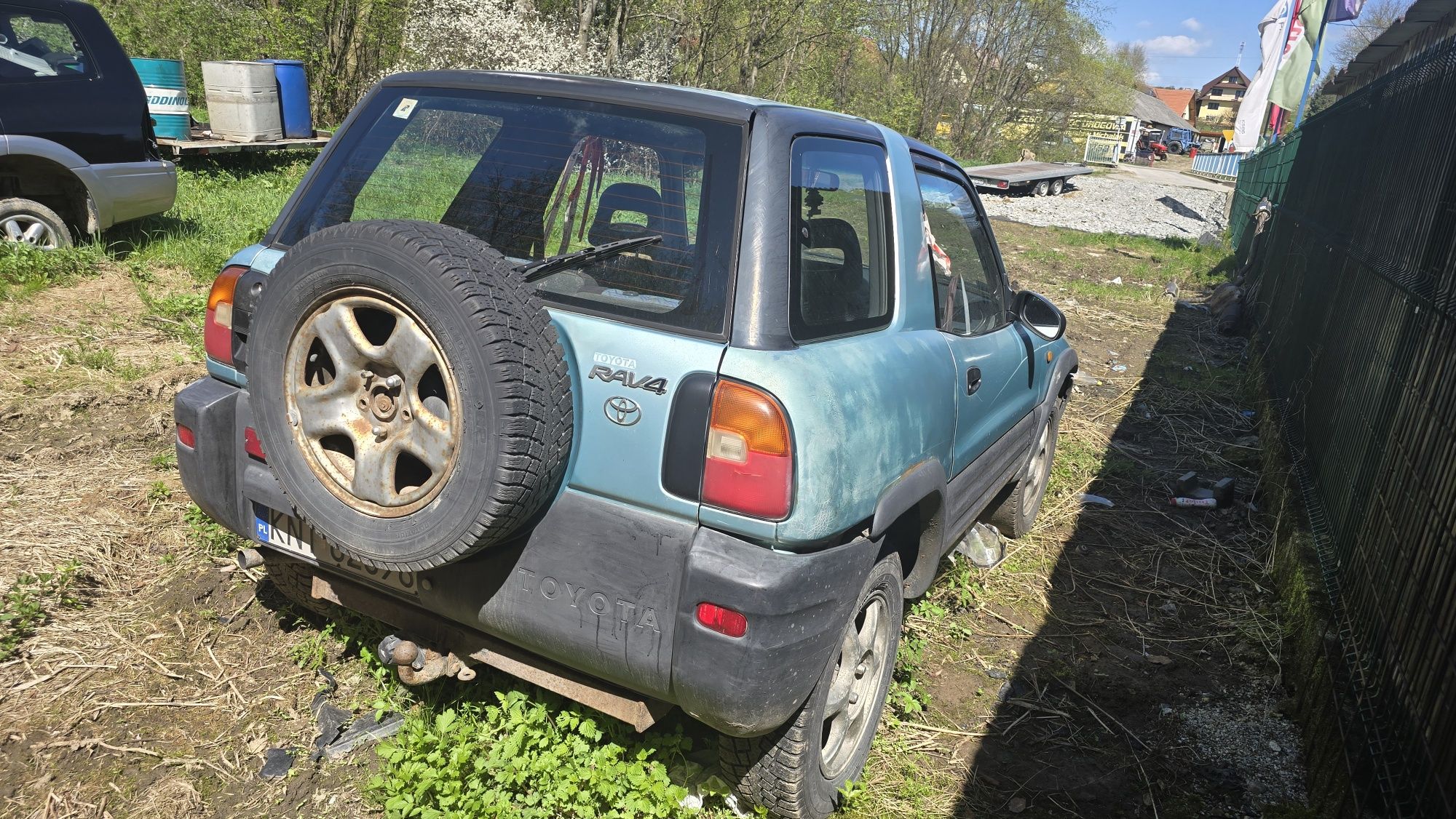 Toyota rav 4 wersja 1 silnik skrzynia reduktor wachacz lampa