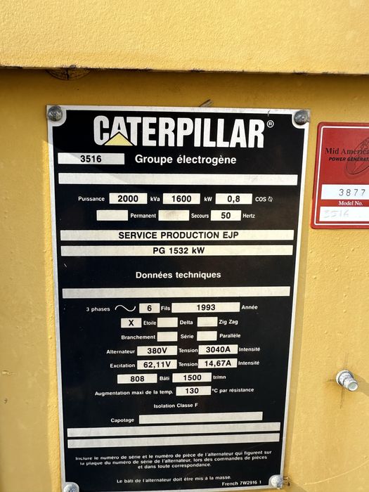Дизель генератор caterpillar электростанций 900 квт 1600 квт генератор