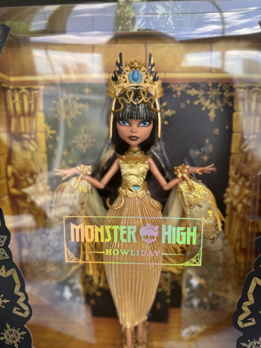 Колекційна лялька Монстер хай Клео де Ніл MONSTER HIGH HOWLIDAY