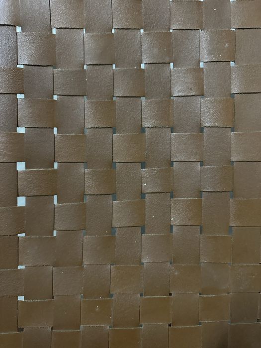 Cadeira de Pele Castanho sem Braços FEZ