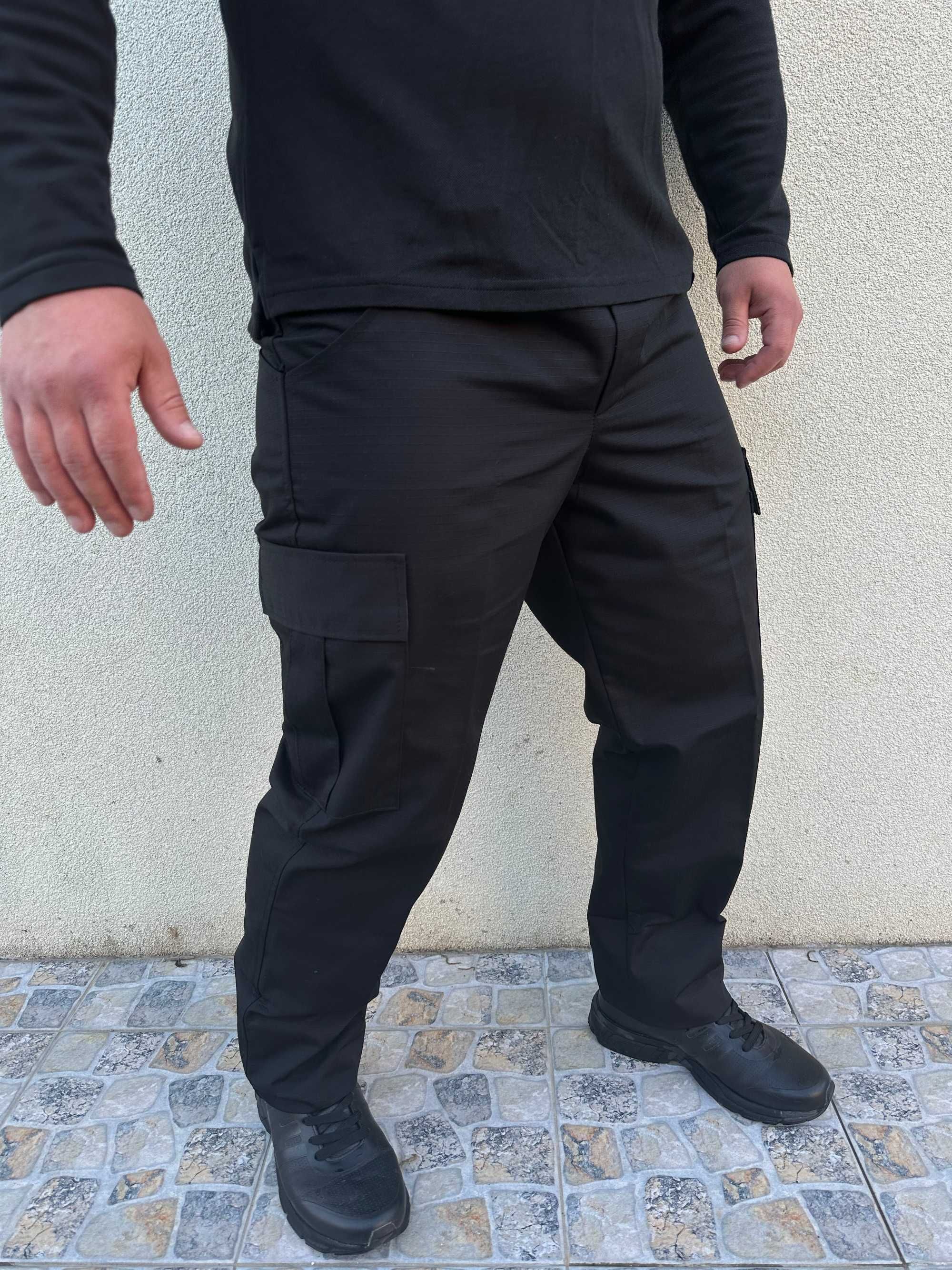Штани чорні МВС/ штани МВС, МНС/ брюки чорні МВС/ штани тактичні чорні