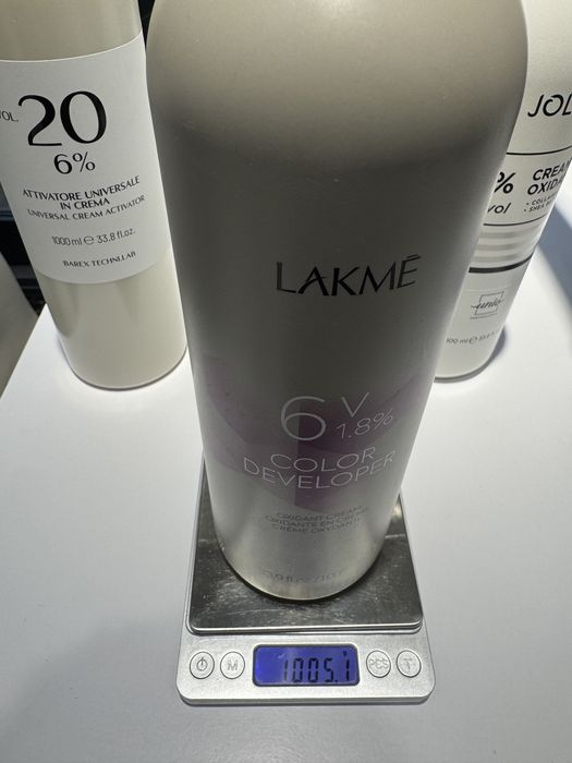 Окисник, окислитель для окрашивания 3%,6%,1,8%