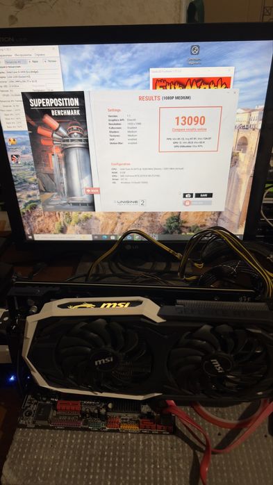 Відеокарта MSI PCI-Ex GeForce RTX 2070 Armor OC 8GB GDDR6 (256bit)