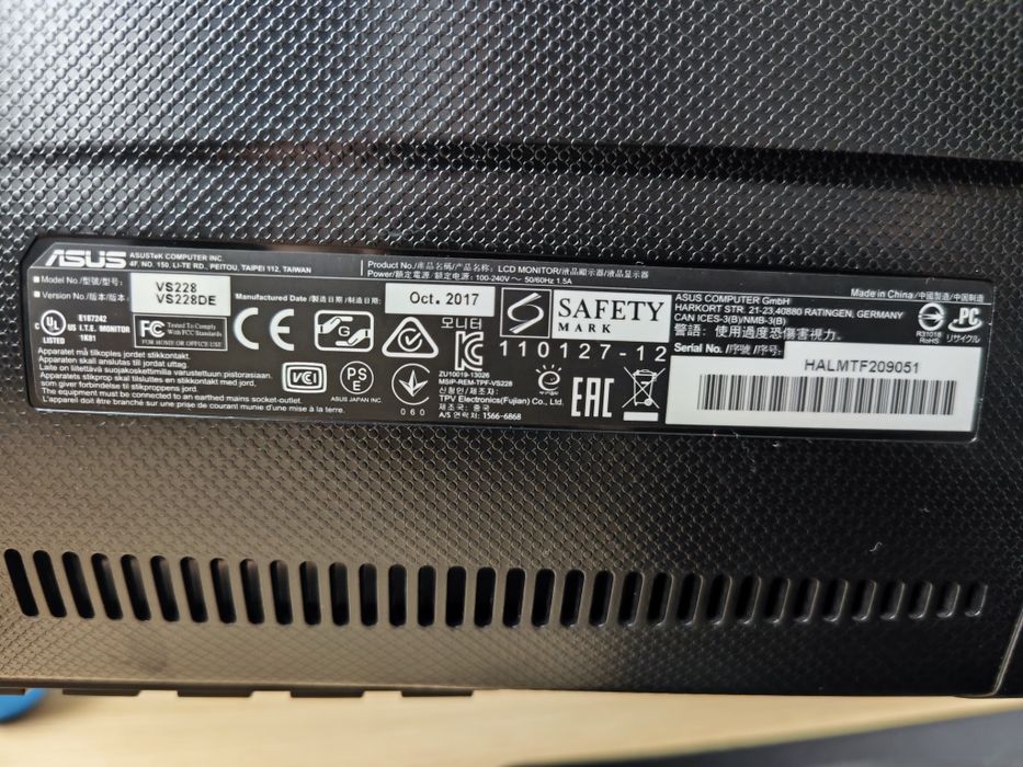 Монитор Asus 21.5 Full HD (стан Нового)