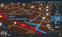 POLSKIE MENU do systemów nawigacji Audi VW Mercedes BMW mapy 2024/25