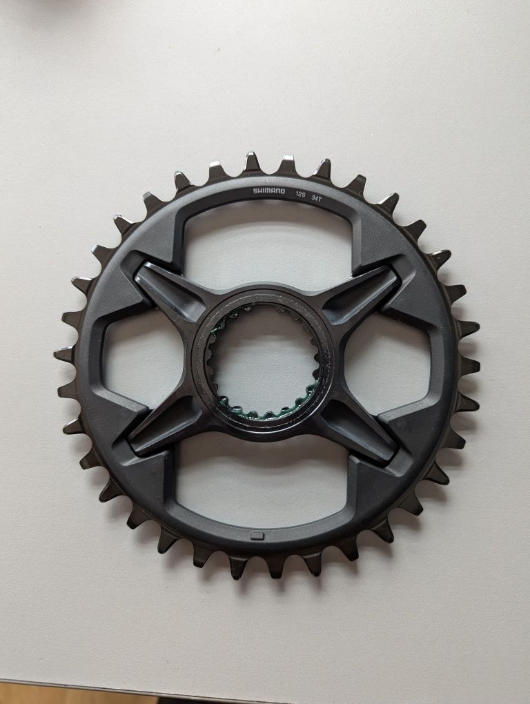 Zębatka rowerowa przednia Shimano XT SM-CRM85 34T ( Demontaż )