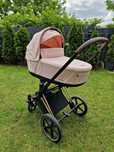 Cybex priam 4.0 peach pink rose gold 2w1
