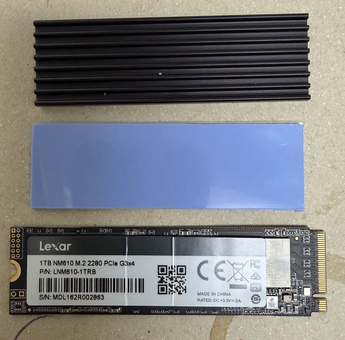 Dysk SSD 1TB 1000GB M.2 nvme pcie 2280 gen3x4