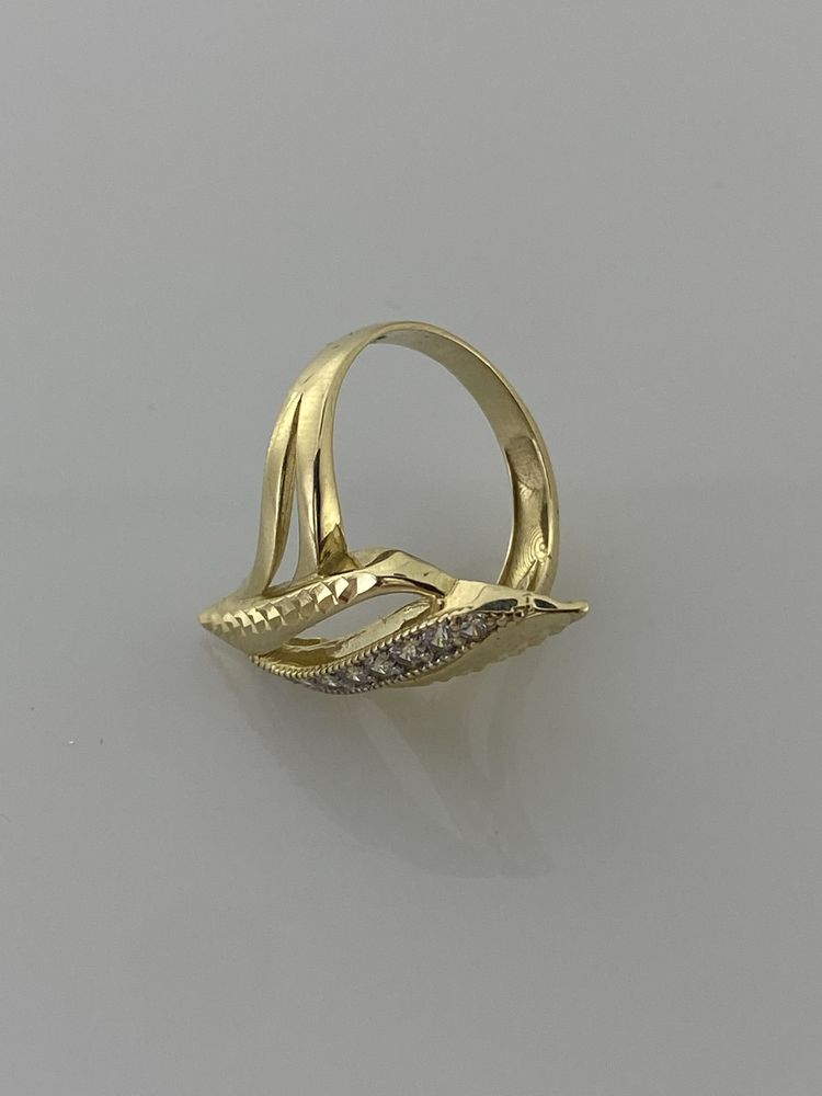 Złoty pierścionek damski, Próba 585. Nowy (5006)