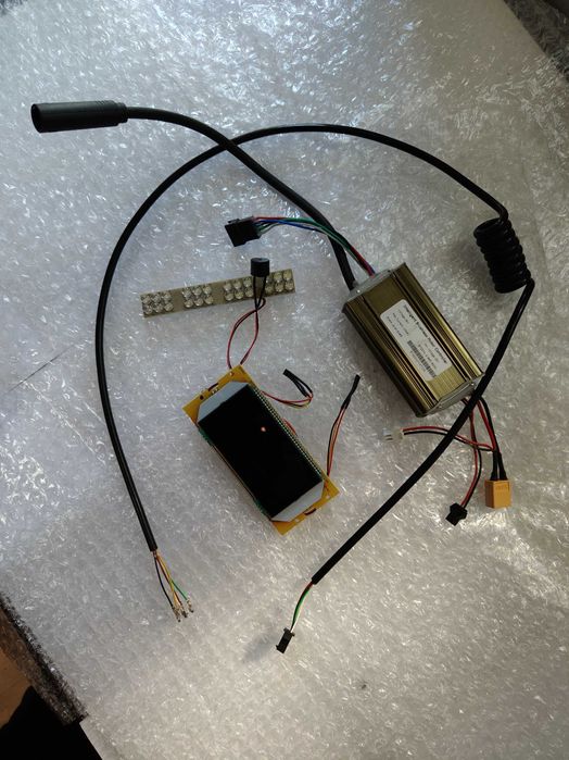Nowy sterownik, wyświetlacz i kabel główny do hulajnogi kugoo S1/S3Pro