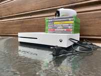 Xbox One S 500GB + gry + pad +zasilacz