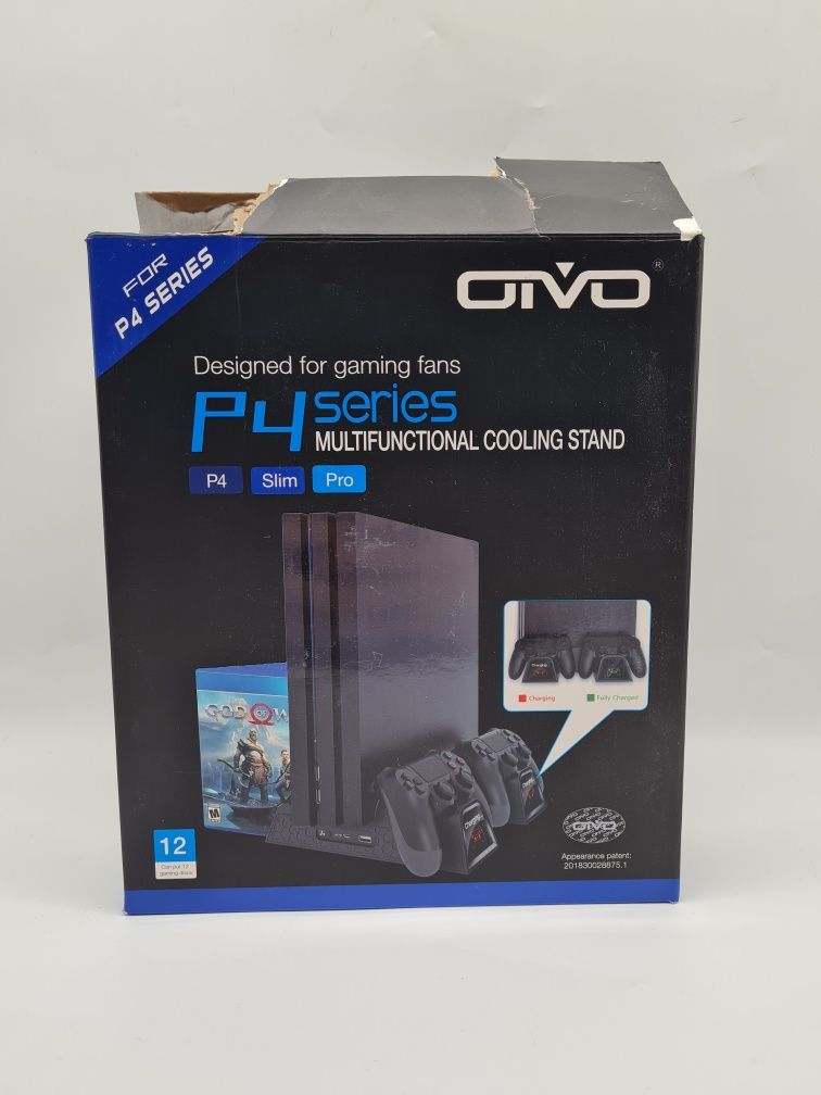 Stacja chłodząca do PlayStation 4 Slim Pro PS4 ładowark do pada