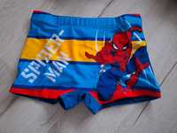 Bokserki kąpielowe  kąpielówki Spider-Man rozmiar 104/110