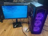 Sprzedam Komputer+mysz Logiteck g pro+monitor