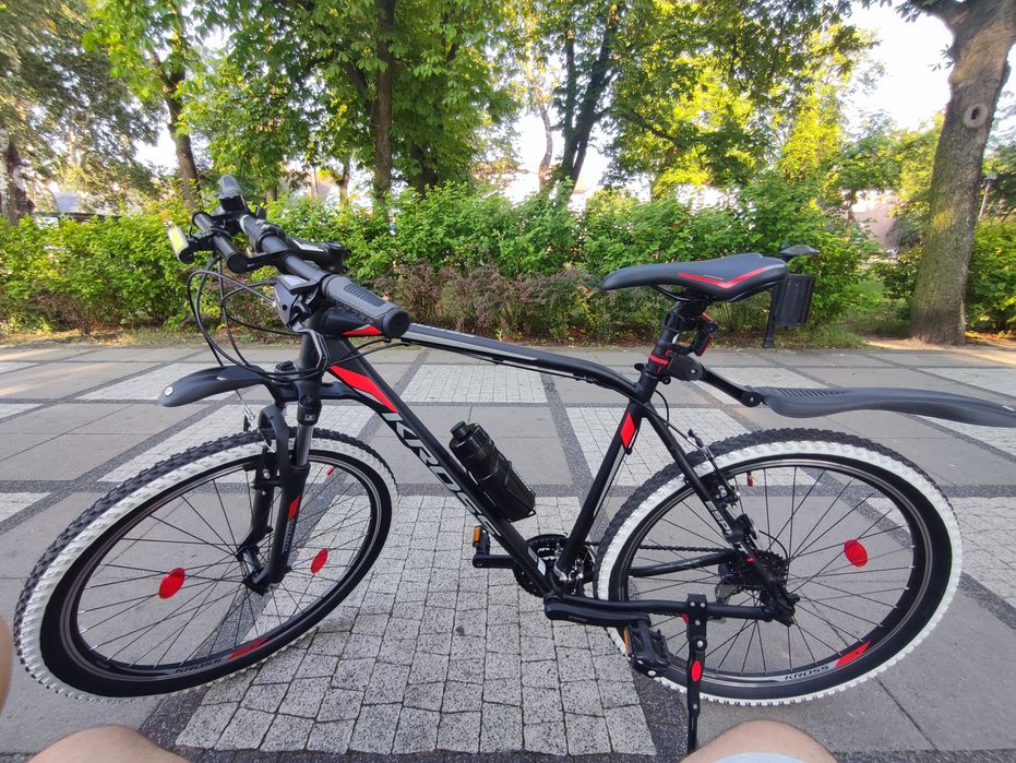 Rower Kross+ firmowe wyposaże..