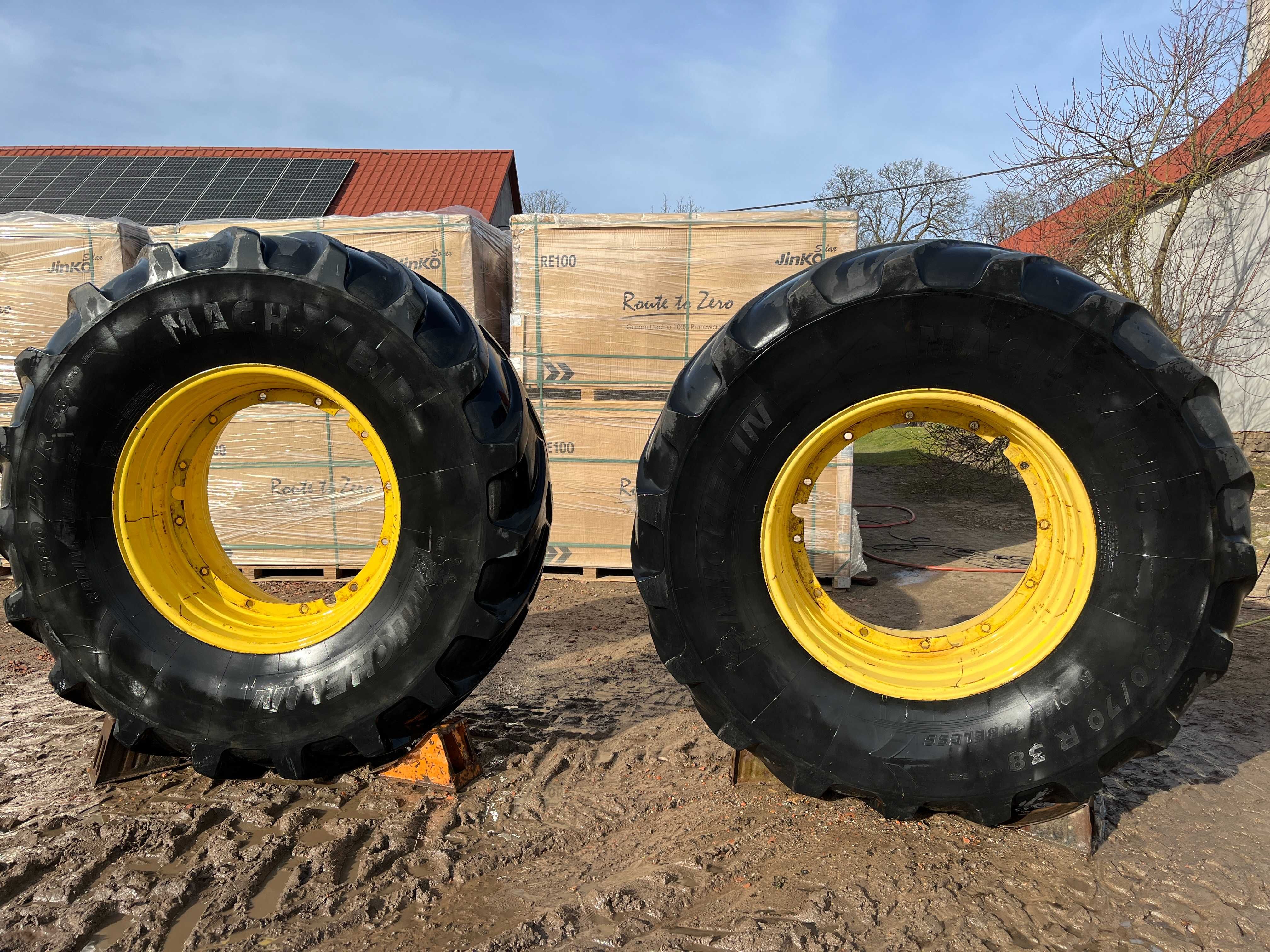 Koła felgi opony John Deere 800/70/R38