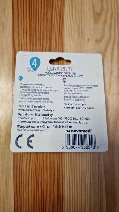 Końcówki Vitammy Luna / RUBY