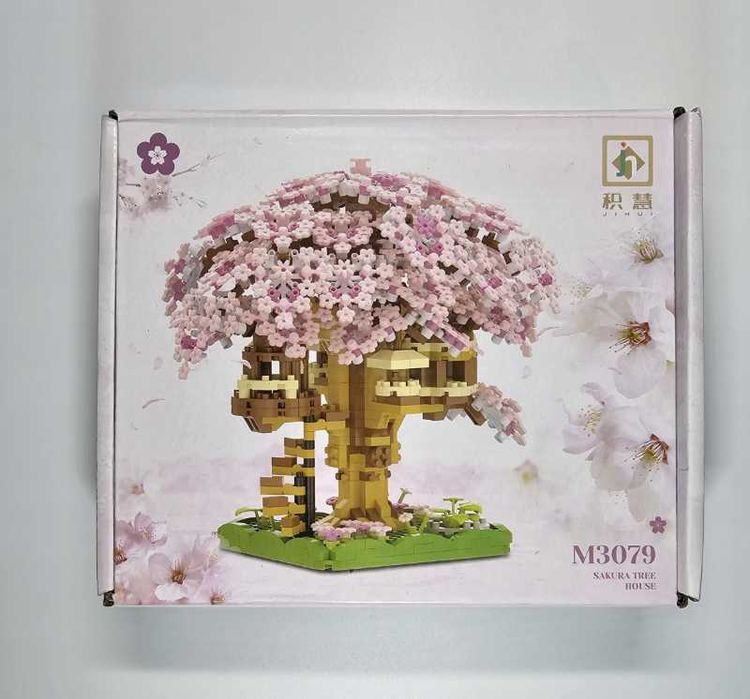 Kwiat Wiśni Drzewko Klocki konstrukcyjne