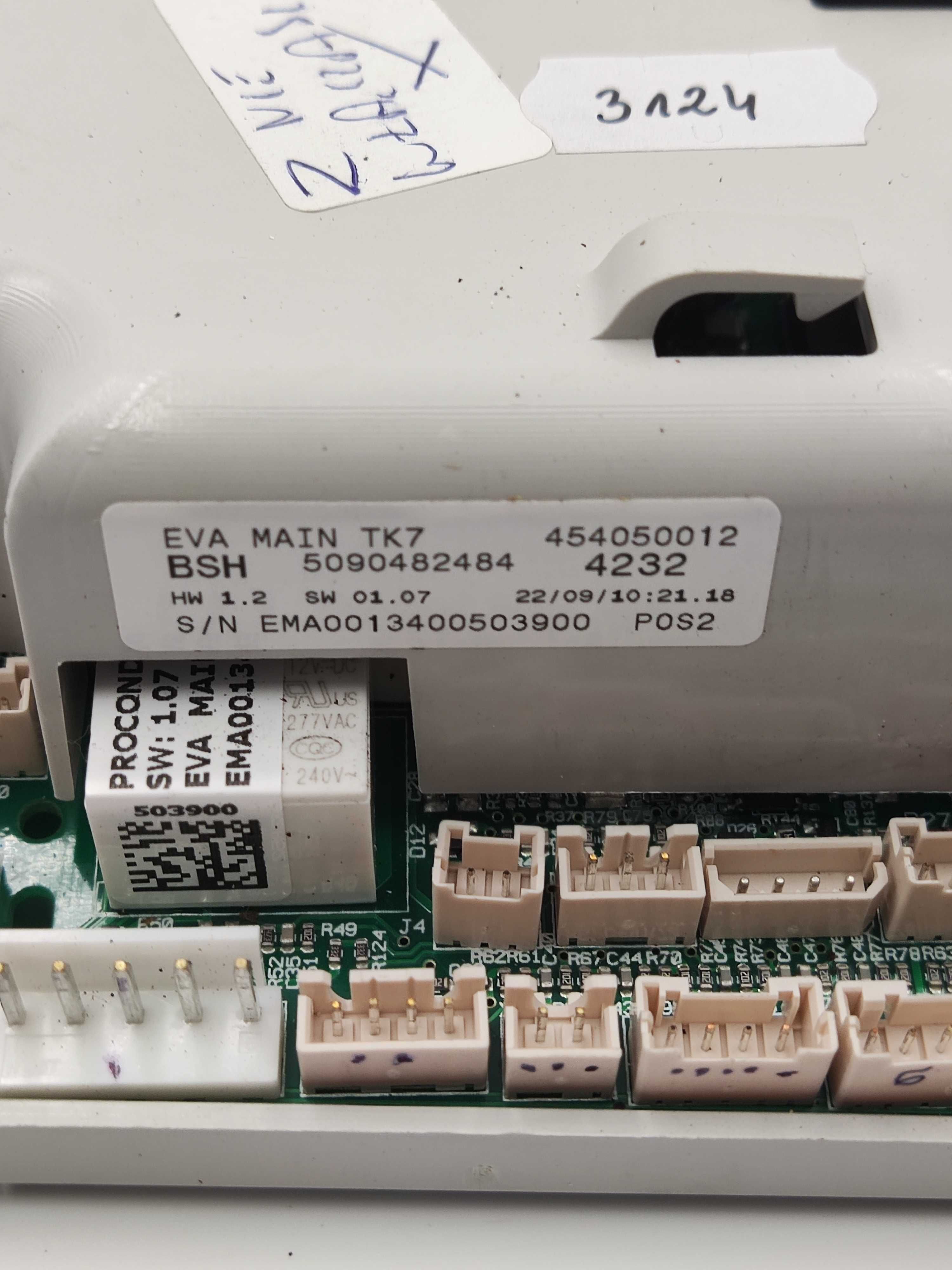 Elektronika moduł płytka Siemens EQ7 Z series USZKODZONA