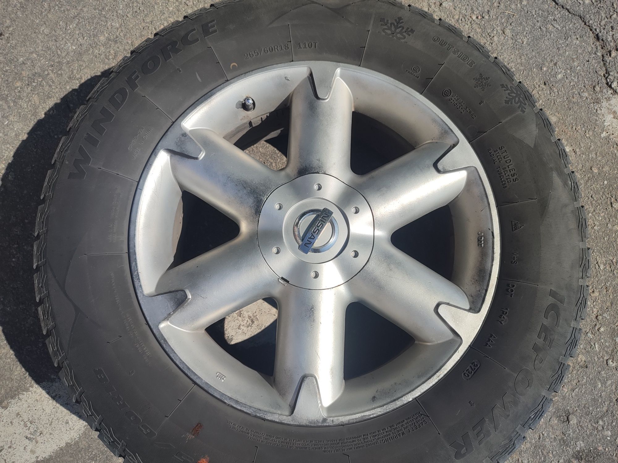 Диски R18 5х114,3 Nissan Murano X-Treil Кашкай Toyota