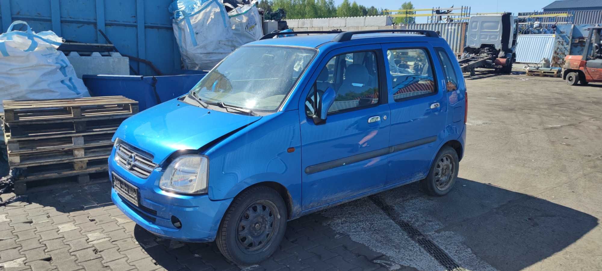 Opel Agila A 03r 1.2 Wszystkie Części Lakier Z291 Silnik Zderzak Klapa