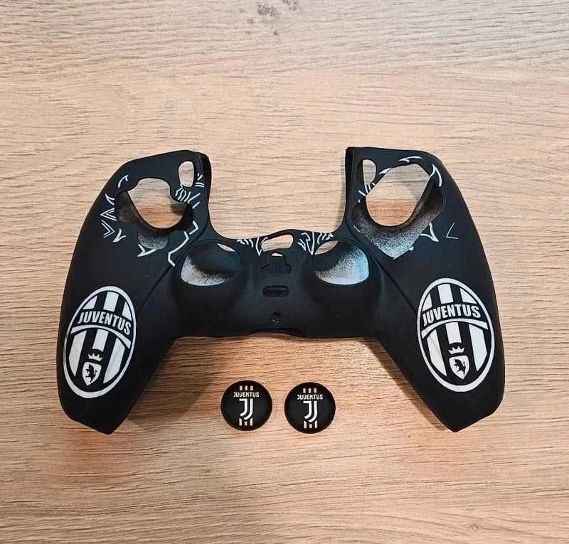 Silikonowe etui antypoślizgowe kontroler pad Playstation Juventus FC