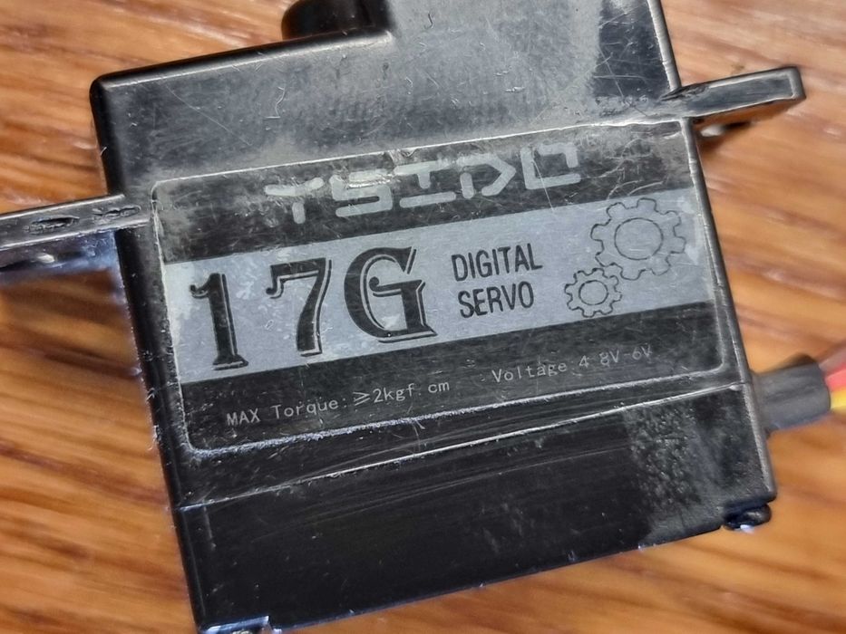 Bezszczotkowy regulator + silnik + serwo Ysido do modeli rc 1/14, 1/16