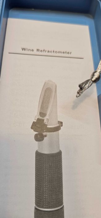 Refraktometr Cukromierz 0-40% Brix + 0-25% Alkohol