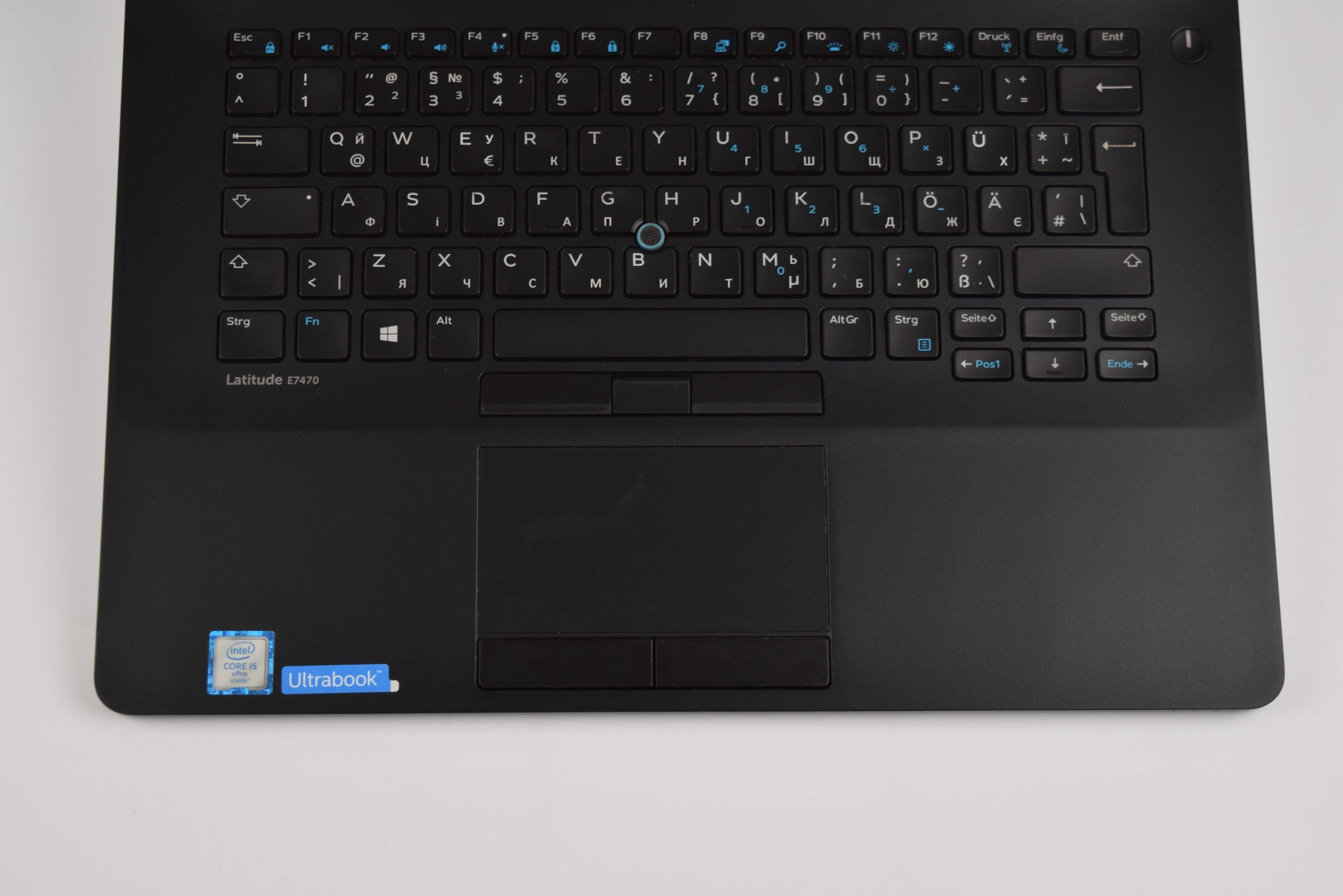 Сенсорний 2к Dell Latitude E7470 i5-6300U 8/16гб 256/512/1 Ноутбук 4G