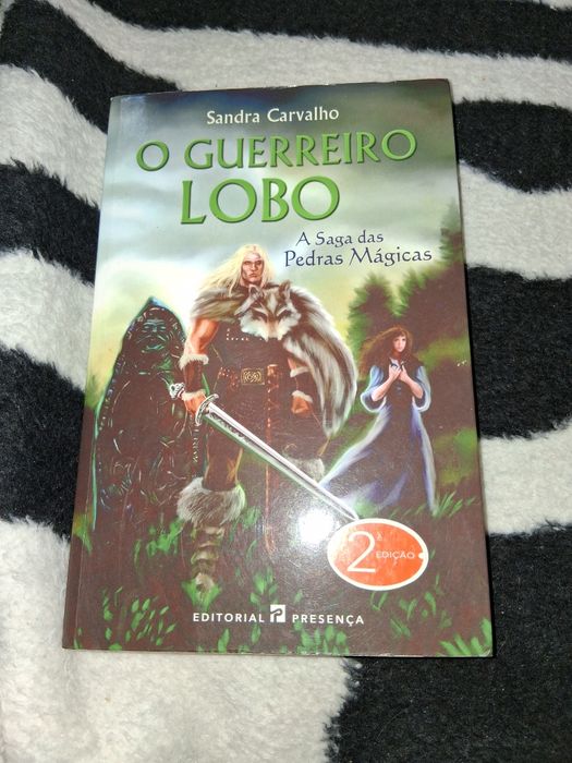 Livro "O Guerreiro Lobo"