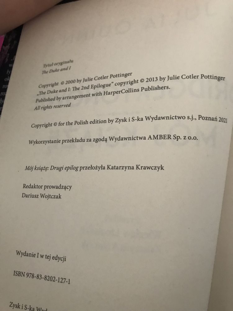 Julia Quinn Bridgertonowie „Mój Książę”