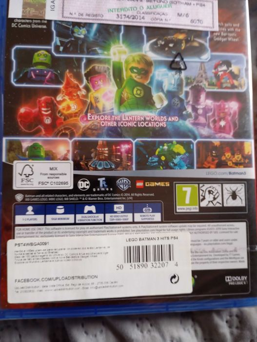 COLECÇÃO PS4 LEGO! 5 Jogos Lote Exclusivo!