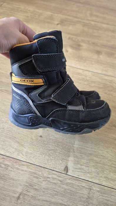 Śniegowce Geox 28 czarne chłopięce