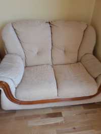 Sofa dwuosobowa, kanapa nierozkładana