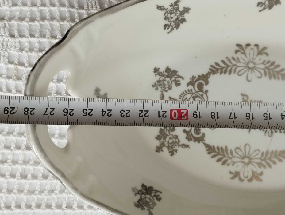 Stara porcelanowa miska okolicznościowa