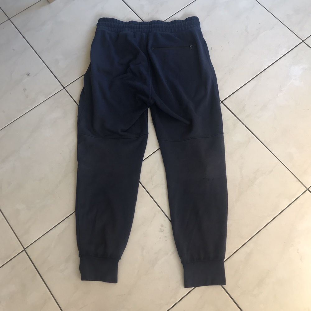 Granatowe męskie Dresy spodnie sportowe joggers joggersy H&M Rozmiar M