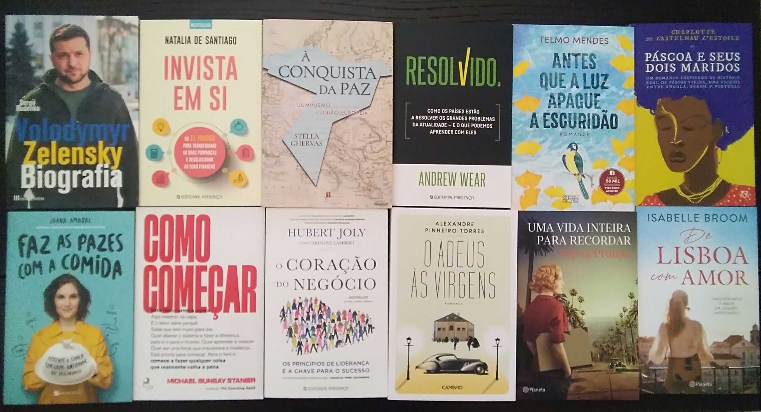 Livros vários autores. Novos!