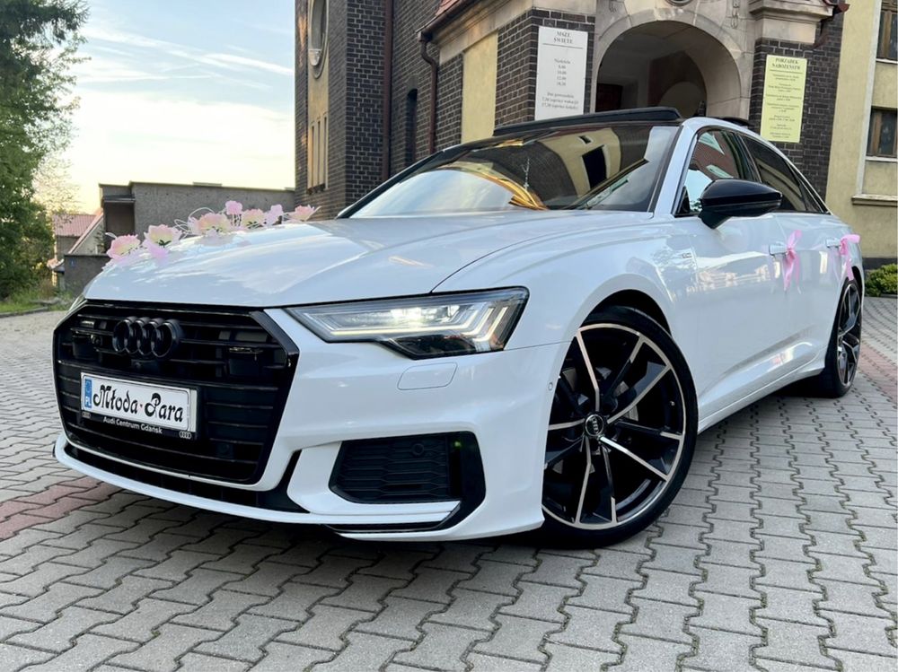 Samochód Auto do ślubu Wynajem Audi a6 c8