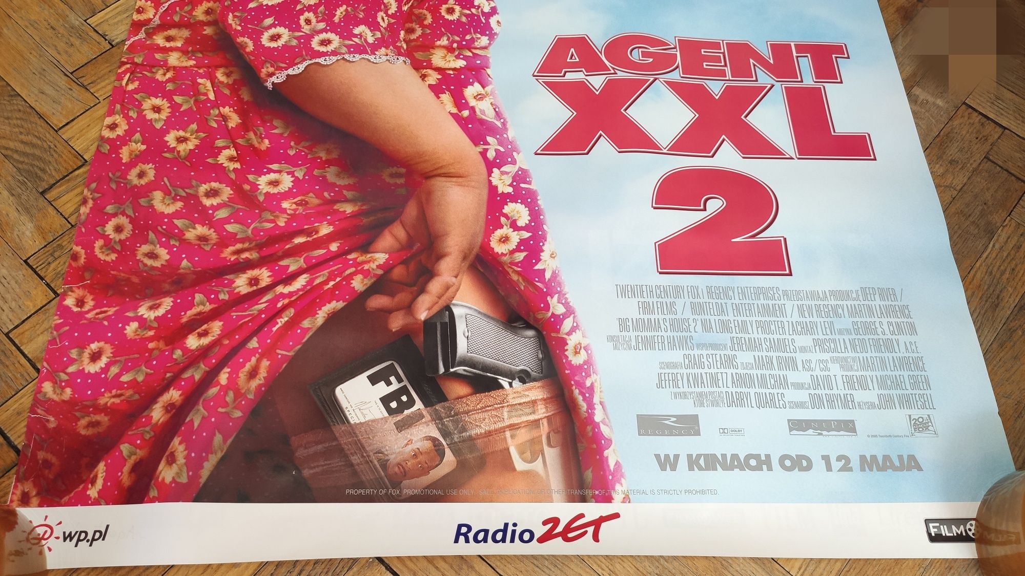 Agent XXL 2 plakat filmowy oryginalny