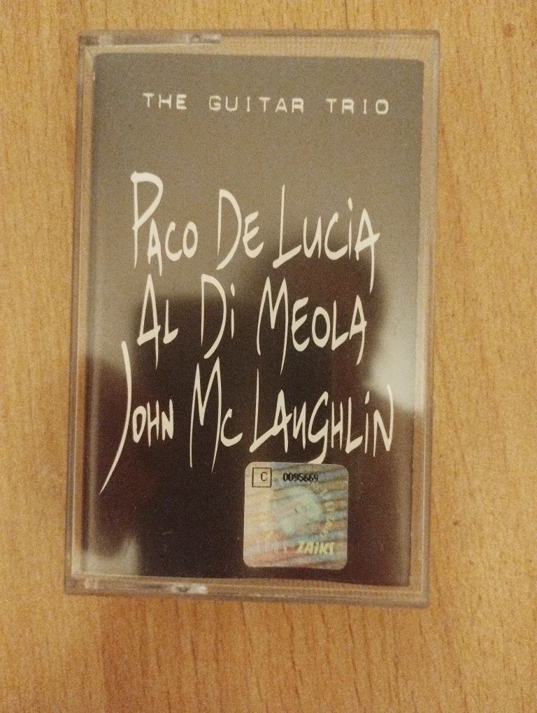 Paco de Lucia, Al di Meola, John Mc Laughlin The Guitar Trio kaseta