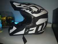 Kask full face fox z goglami rozmiar m