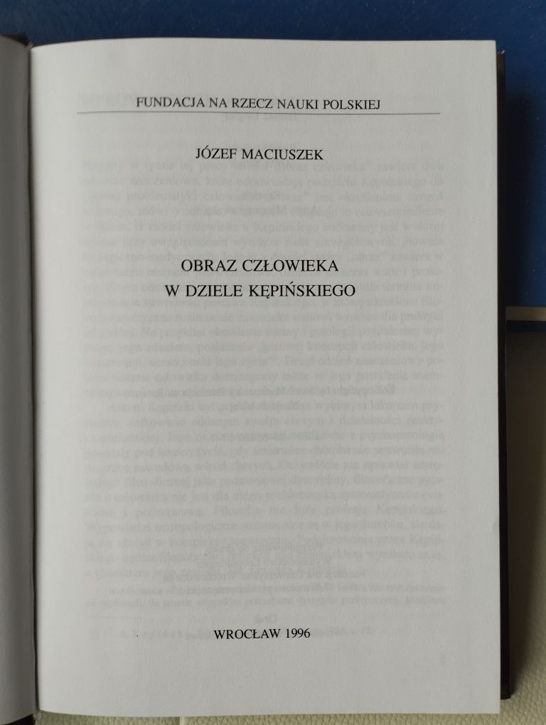 Maciuszek obraz człowieka w dziele Kępińskiego