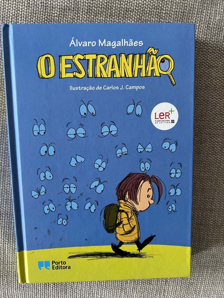 Livro infantil “O estranhão”, de Álvaro Magalhães