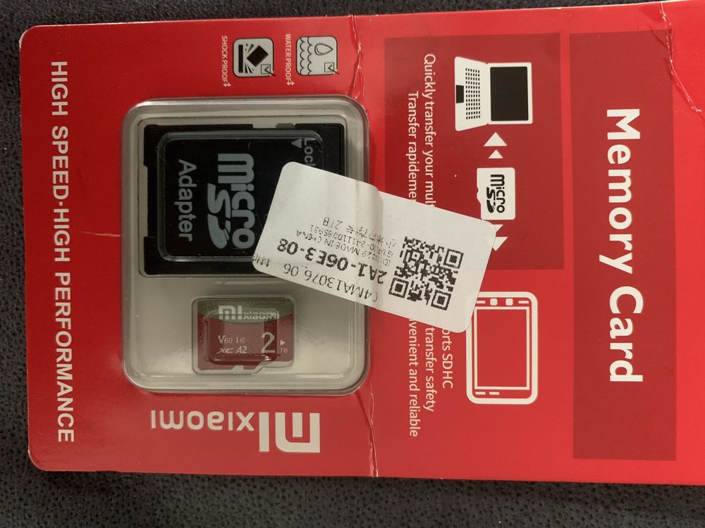 Karty pamięci microSD–2TB / 128GB / 64GB