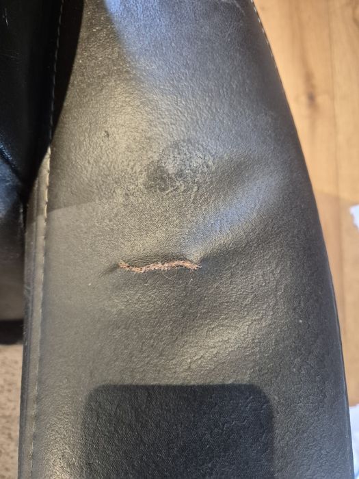2x Sofa skóra naturalna brąz