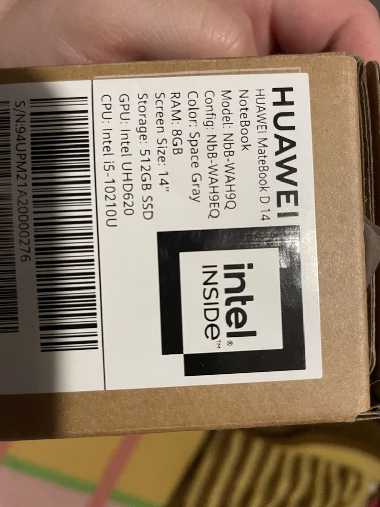 Huawei MateBook D14 – Excelente Estado!