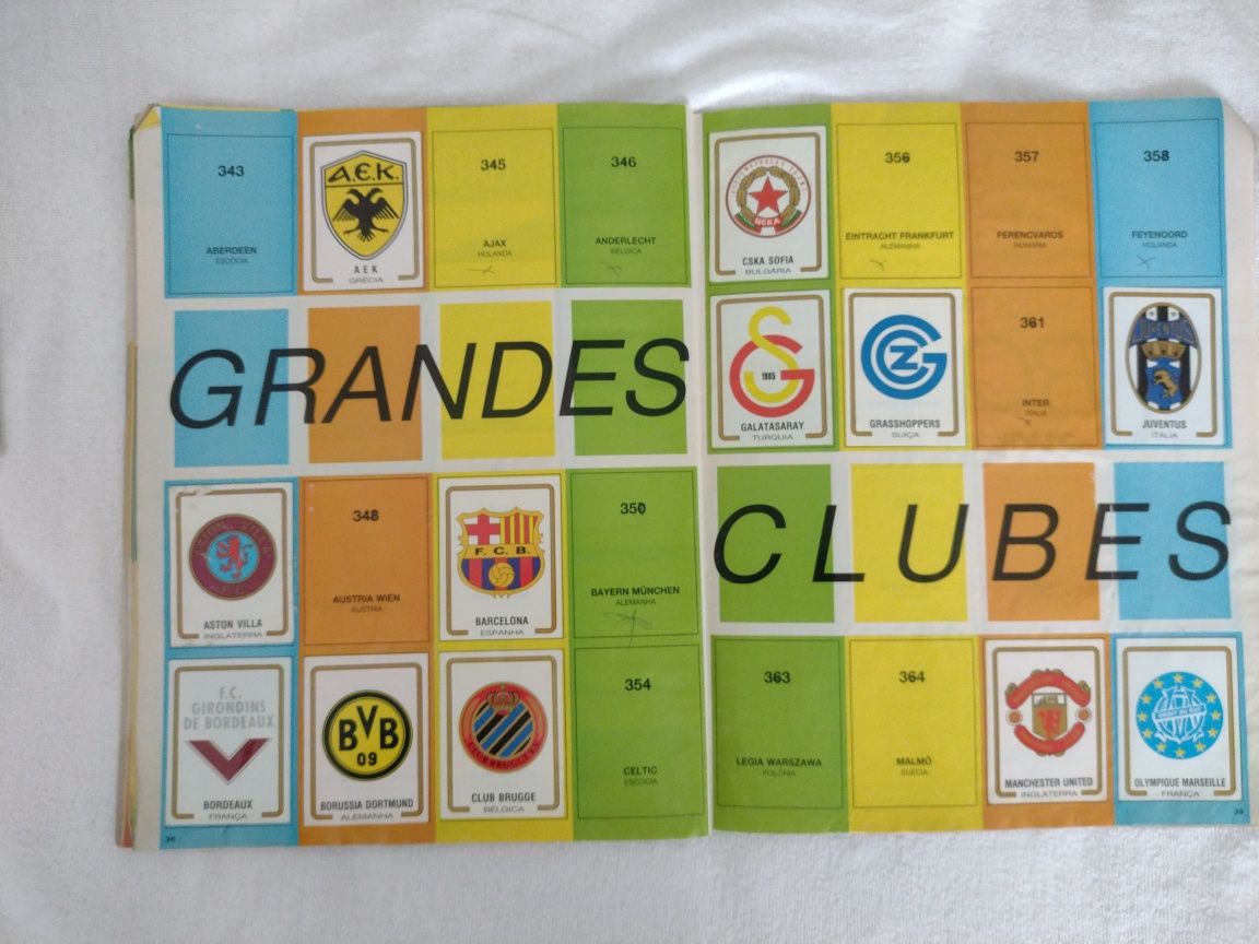 Vendo caderneta futebol 93/94