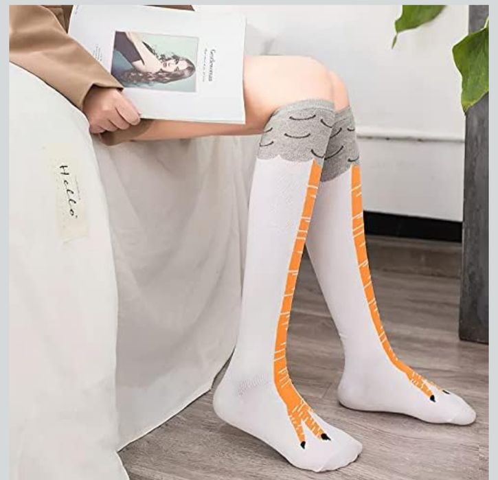 Nowy strój przebranie halloween banan + skarpetki kurczak impreza